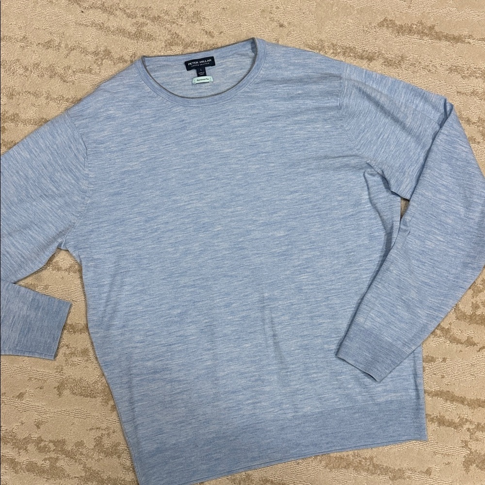 Peter Millar Excursionist Flex wool sweater- Large